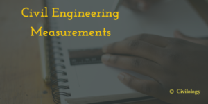 Civil Engineering Measurements
