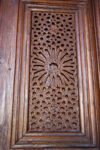 Carved door