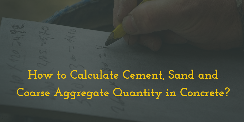 Concrete Calculation