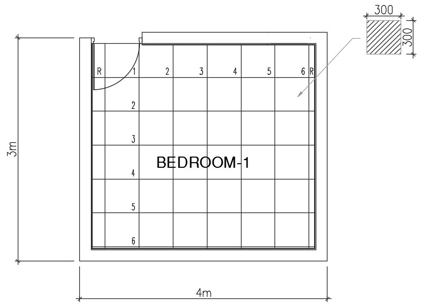 Calculate The Number Of Floor Tiles, Tile Layout Calculator